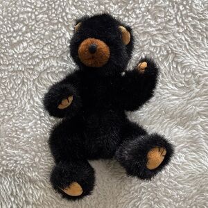 Ty Beanie Baby Ivan 8" Jointed Black Bear 1993 The Attic Treasures Collection